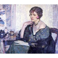 Afternoon Thoughts Painting Reproduction