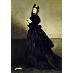 Lady with a Glove Painting Reproduction