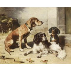 After the Hunt Painting Reproduction