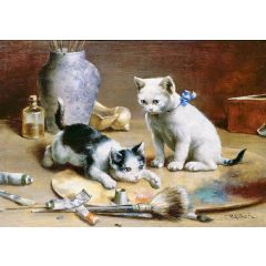 Studio Assistants Painting Reproduction