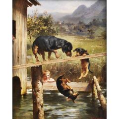 Bad Boy Painting Reproduction