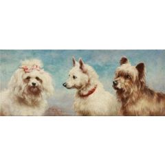 The Admirers Painting Reproduction