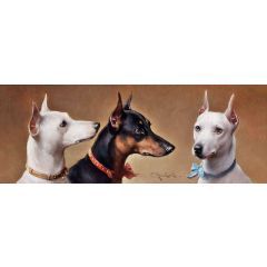 Lovely dogs Painting Reproduction