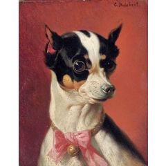 The toy pincher Painting Reproduction
