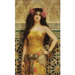 An Oriental Beauty Painting Reproduction