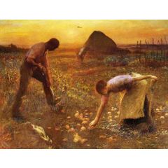 The Allotment Garden Painting Reproduction