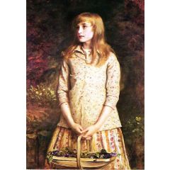 Sweetest eyes that were ever seen… Painting Reproduction