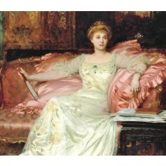 Portrait of Mrs. W. K. D’Arcy Painting Reproduction