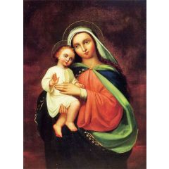Madonna and Child Painting Reproduction