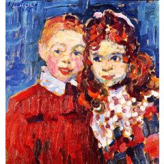 André and Katja Painting Reproduction