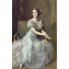 Portrait of Lady Illingworth Painting Reproduction