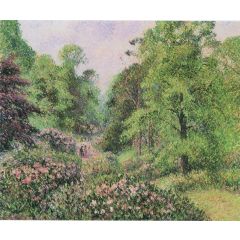The Rhododendrons at Kew Painting Reproduction