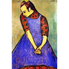 Blue Apron Painting Reproduction