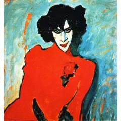 The Dancer Sacharoff Painting Reproduction