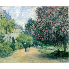 Le Parc Monceau Painting Reproduction
