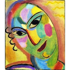 Mystical Head Heads Group I ’Angel Painting Reproduction