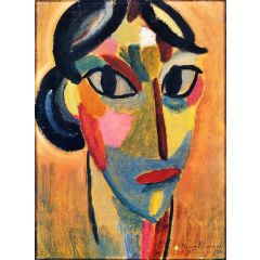 Mystical Head: Ascona VI Painting Reproduction