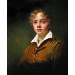 Portrait of William Blair Painting Reproduction