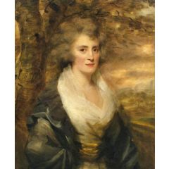 Portrait of Mrs E. Bethune Painting Reproduction