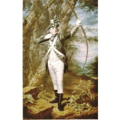 Dr Nathaniel Spens in the uniform of the Royal Company of Archers Painting Reproduction