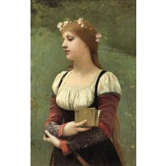 A Pensive Moment Painting Reproduction