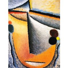 Abstract Head, also known as Frau Luboschtschinsky Painting Reproduction