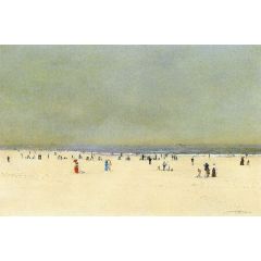 Sand, Sea and Sky: A Summer Fantasy Painting Reproduction