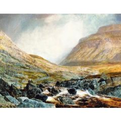 Ingleborough from under White Scar Painting Reproduction