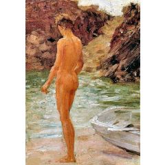 Nude Boy Painting Reproduction