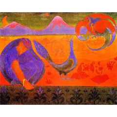 Nabic’ Landscape Painting Reproduction