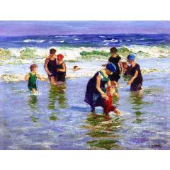 Bathers Painting Reproduction