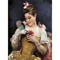 Portrait Of Aline Masson Painting Reproduction