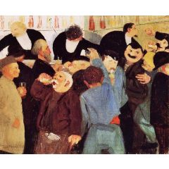 The Bistro Painting Reproduction