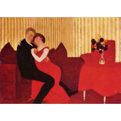 The Lie Painting Reproduction