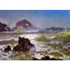 Seal Rock, California Painting Reproduction