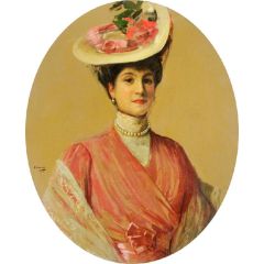 Portrait of a Lady Painting Reproduction