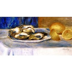 Still Life with Lemons and Oysters Painting Reproduction