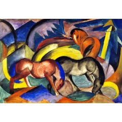 Three Horses Painting Reproduction
