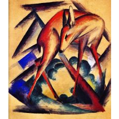 Deer Painting Reproduction