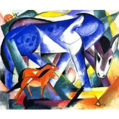 The First Animals Painting Reproduction