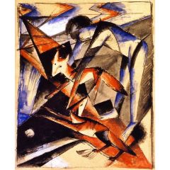 Noah with the Foxes Painting Reproduction