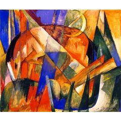 Fabulous Beast II, also known as Horse Painting Reproduction