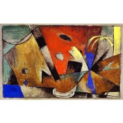 Abstract Composition Painting Reproduction