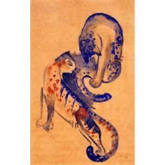 Two Wild Cats Painting Reproduction