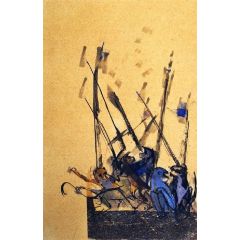 Six Monkeys Painting Reproduction