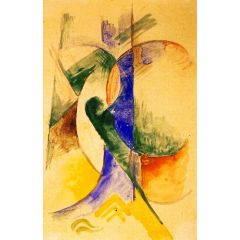 Abstract Composition Painting Reproduction