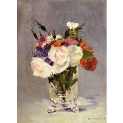 Flowers in a Crystal Vast Painting Reproduction