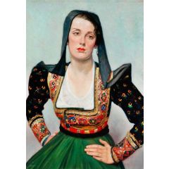 Miss Grant Painting Reproduction
