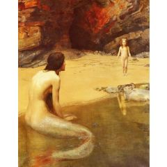 The Land Baby Painting Reproduction