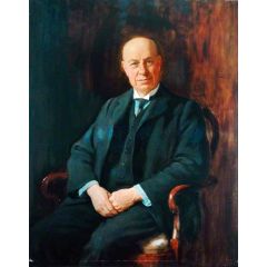 Richard Hill Dawe, Solicitor to the Great Northern Railway Painting Reproduction
